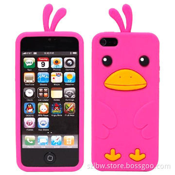 Soft 3D Chicken Design Silicone Cases for Samsung Galaxy S4 i9500, i9505